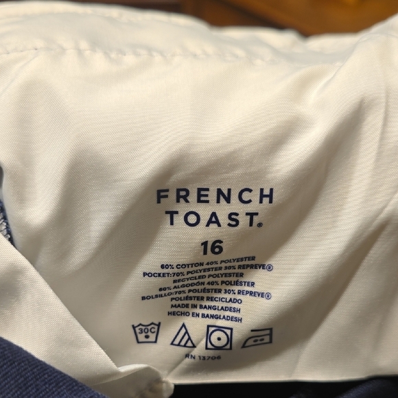 French Toast | Boy's | Dark Blue | Chinos Size 16 - Picture 7 of 8